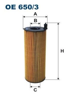 Фільтр масла FILTRON OE6503 (фото 1)