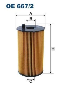 Фільтр масла FILTRON OE6672