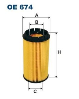 Фільтр масла FILTRON OE674