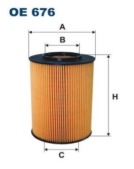 Фільтр масла FILTRON OE676