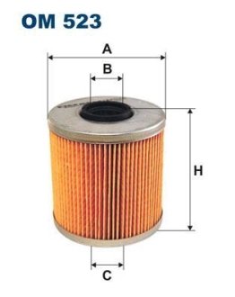 Фільтр масла FILTRON OM523