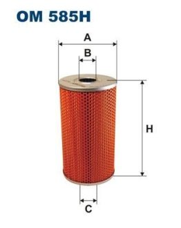 Фільтр масла FILTRON OM585H