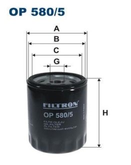 Фільтр масла FILTRON OP5805