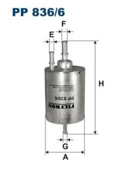 Фільтр палива FILTRON PP8366