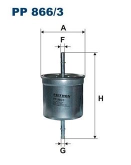 Фільтр палива FILTRON PP8663