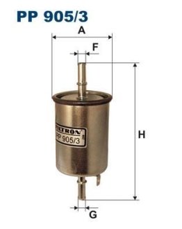 Фільтр палива FILTRON PP9053