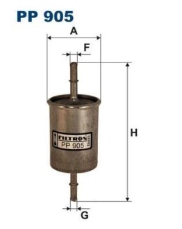 Фільтр палива FILTRON PP905