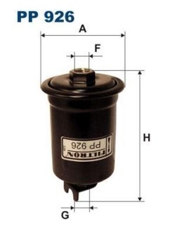 Фільтр палива FILTRON PP926