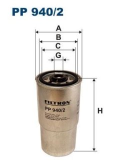 Фільтр палива FILTRON PP9402