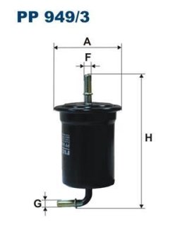 Фільтр палива FILTRON PP9493