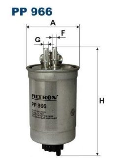 Фільтр палива FILTRON PP966