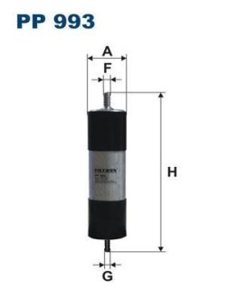 Фільтр палива FILTRON PP993