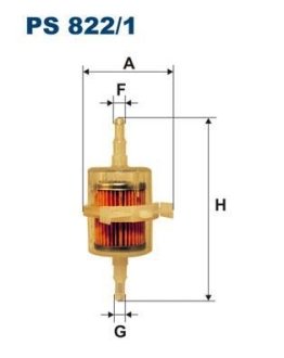 Фільтр палива FILTRON PS8221