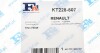 ZESTAW MONT.TURBINY TYP OE RENAULT AUTOMOTIVE ONE Fischer KT228507 (фото 4)