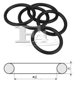 Ущільнююче кільце AUTOMOTIVE ONE Fischer 020810100 (фото 1)