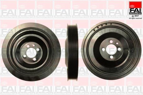 FAI OPEL Шкив к/вала Vectra C 1,9CDTI, Zafira B FAI AUTOPARTS Fischer FVD1034