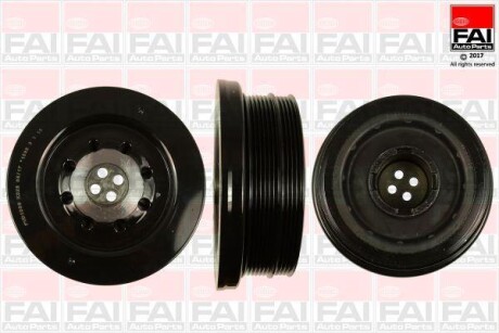 FAI BMW Шкив коленвала E46,90,60,X3,X5,X6 3.0 d FAI AUTOPARTS Fischer FVD1035