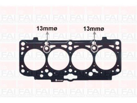 Прокладка Г/Б Skoda Fabia 1.9SDi 99-06 Fischer HG1011