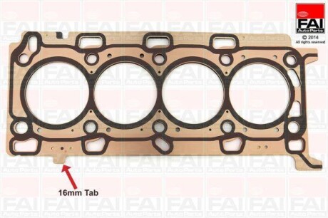 Gasket, cylinder head Fischer HG1770 (фото 1)