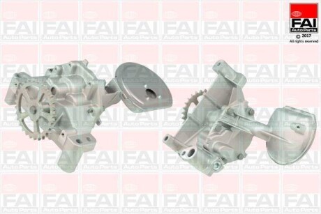 Масляна помпа Citroen Berlingo 1.9 D 96-/Xsara 1.8 D 97-00/Peugeot 405 1.9 87-92 FAI AUTOPARTS Fischer OP171