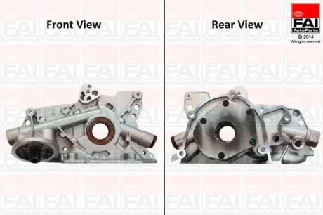 Масляна помпа Opel Kadett E,Omega A B,Vectra A FAI AUTOPARTS Fischer OP206