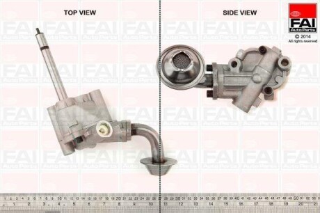 Масляна помпа 1.9D/TD VW T4 (ABL/1X) FAI AUTOPARTS Fischer OP229