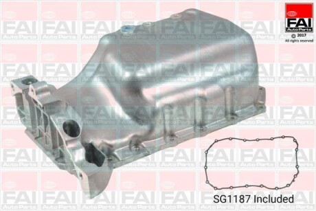 FAI Поддон масла CITROEN 1.6 00- (+прокладка) FAI AUTOPARTS Fischer PAN018