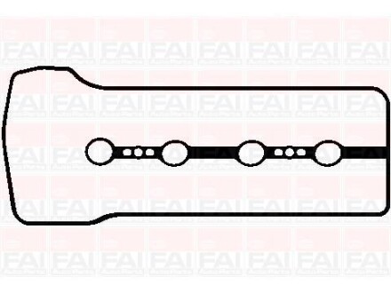 Прокладка клапанної кришки Toyota Camry, Rav4 2.0-2.4 00- FAI AUTOPARTS Fischer RC1231S