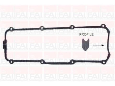 Прокладка клапанної кришки Audi A4 1,6 FAI AUTOPARTS Fischer RC751S