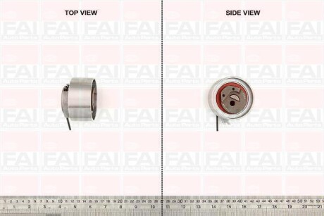 Натяжний ролiк Dodje 2,5CRD, Chrysler Voyager III 2.5CRD 08. FAI AUTOPARTS Fischer T1019