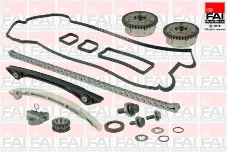Комплект ГРМ (ланцюг + елементи) FORD LAND ROVER FAI AUTOPARTS Fischer TCK288LVVT