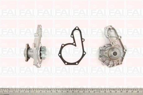 Водяна помпа Renault Kangoo 1.9D/Laguna 1,8I-2.0 16V 94- FAI AUTOPARTS Fischer WP2661