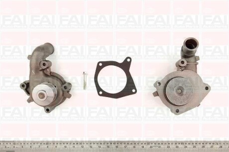 Водяна помпа Ford Escort/Orion 1.8D 90- FAI AUTOPARTS Fischer WP2673