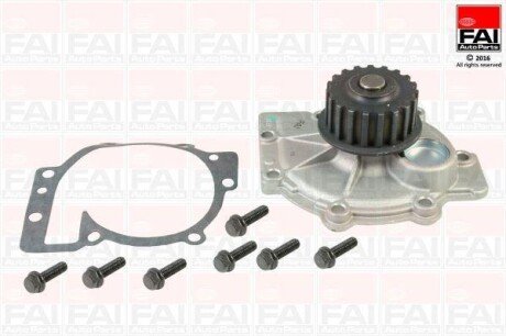 Водяна помпа Renault Focus,Mondeo,Laguna/ Volvo S40,S60,S70 1.6-2.5 07.95- Fischer WP3090