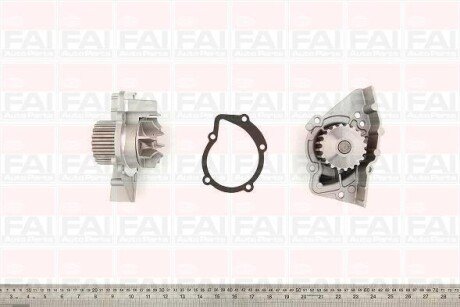 Водяна помпа Fiat Ducato/Scudo/PSA Berlingo/Boxer/Expert/405/406 1.9D/TD/2.0 1993- Fischer WP6083