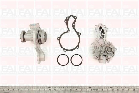 Водяна помпа VAG A4/A6/Passat 1.6/1.8T/2.0 1995- FAI AUTOPARTS Fischer WP6105