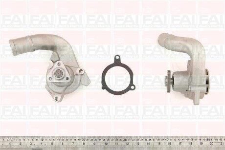 Помпа водяна Ford Fiesta 96-, Ka 1,3 Mazda 121 FAI AUTOPARTS Fischer WP6111