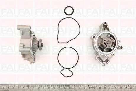 Водяна помпа Opel Vectra C /Astra G 2.0/2.2 01- FAI AUTOPARTS Fischer WP6322