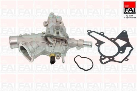 Водяна помпа (з датчиком температури) Opel Astra H/Corsa 1.0-1.4 Dohc FAI AUTOPARTS Fischer WP6422T