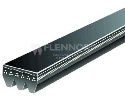 Ремінь поликлиновый Flennor 3PK0960