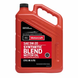 Олива моторна Ford Motorcraft Synthetic Blend 5W-20, 4.73л. Ford - Motorcraft XO5W205Q3SP