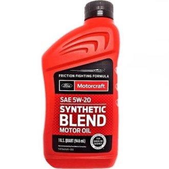 Масло моторное (ENGINE OIL 5W-20), 0.946L Ford - Motorcraft XO5W20Q1SP