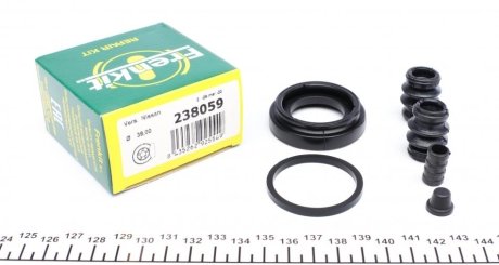 Ремкомплект суппорта заднего Subaru Forester (SH/SJ)/Impreza/Legacy (IV/V) (d=38mm)(Tokico) FRENKIT 238059