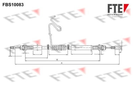 Трос FTE FBS10083