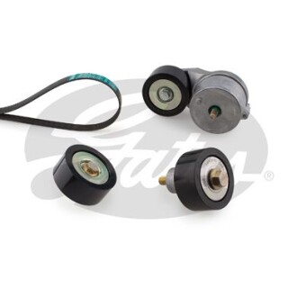 Комплект поліклинового ременя (із натягувачем) DAF CF, XF 106 MX-13303-MX-13390 10.12- Gates K018PK2320HD