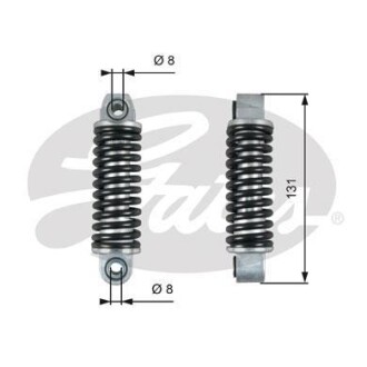 Амортизатор ременя Gates T39151