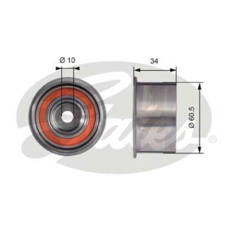 Ролик направляючий Gates T41226