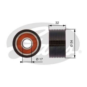 Шків привідного паса Gates T42166