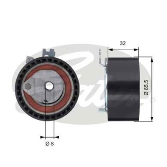 Натяжний ролик, ремінь ГРМ Gates T43064