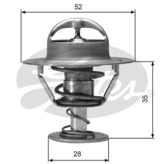 Термостат системи охолодження Gates TH04382G1